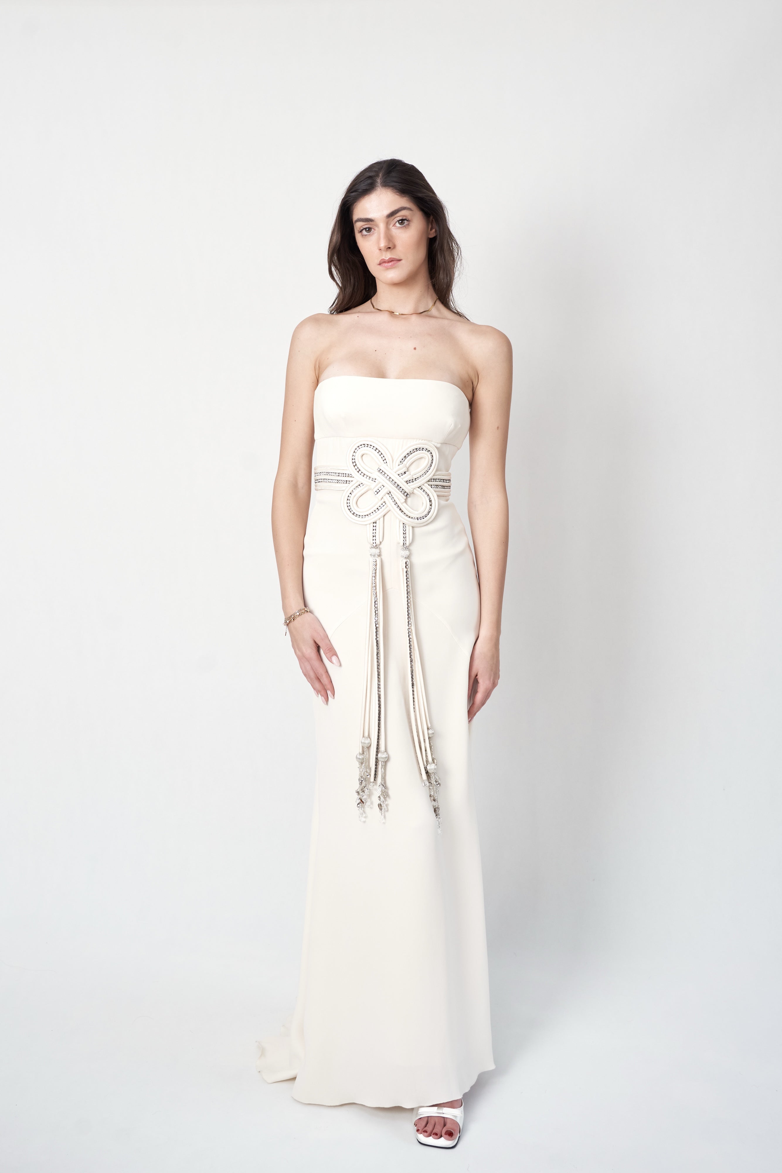 Valentino SS2006 Runway Embellished Loop Gown worn by Keira Knightley – Thetis Vintage