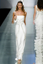 Valentino SS2006 runway — original show photograph, Budellini knot gown keira knightley